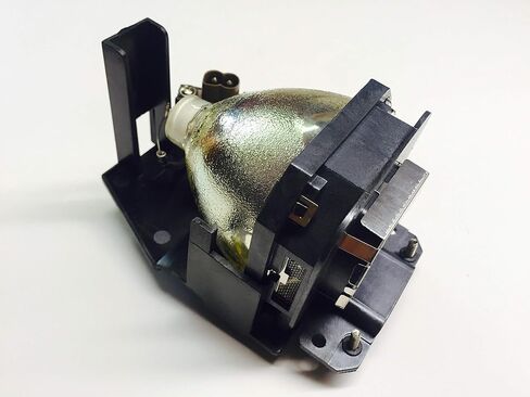 Jaspertronics ™ Original ET-Lax100 Lamp & Housing for Panasonic Projectors-Fits PT-AX100 ، PT-AX100U ، PT-AX200E ، PT-AX200U ، ET-LAX100-UHP & More-1 وحدة لكل عبوة مع ضمان سنة واحدة in Saudi Arabia