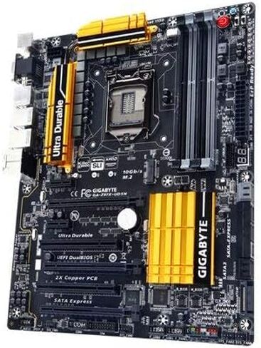 Gigabyte GA-Z97X-OUD5H LGA 1150 Z97 مع Killer E2200 و Intel Gaming Networking SATA Express M.2 SSD ATX Motherboard (تم تجديد معتمد) in Saudi Arabia