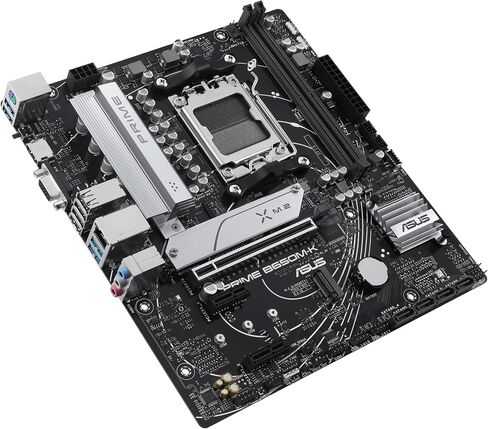 ASUS Prime B650M-K AMD Ryzen AM5 B650 Micro-ATX Motherboard (DDR5, PCIe 5.0 M.2 Support, 2.5Gb Ethernet, HDMI, VGA, USB 3.2 Gen 2 Rear, USB 3.2 Gen 1 Type-C Front, Aura Sync RGB) in Saudi Arabia