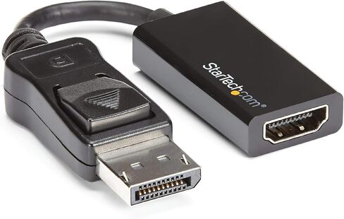 StartEch.com DisplayPort إلى محول HDMI مع Audio USB - DP إلى محول محول HDMI - 1920x1080 (DP2HDMIUSBA) in Saudi Arabia