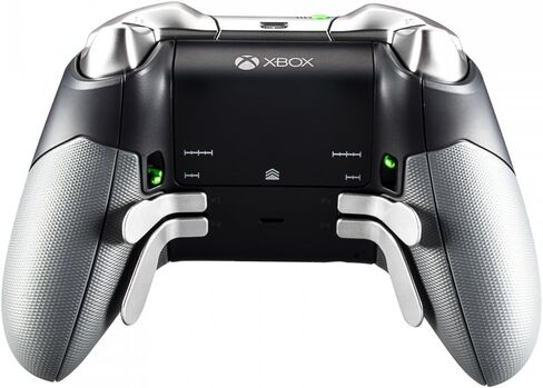 Pads Metal Direderate Response Metal D ، Trigger Locks Paddles Hair for Xbox Wireless Controller Series 2 Core ، Elite Series 2 & Series 1 - Silver in Kuwait