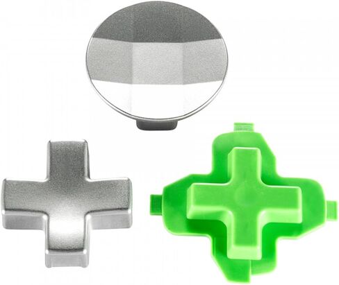 Pads Metal Direderate Response Metal D ، Trigger Locks Paddles Hair for Xbox Wireless Controller Series 2 Core ، Elite Series 2 & Series 1 - Silver in Kuwait