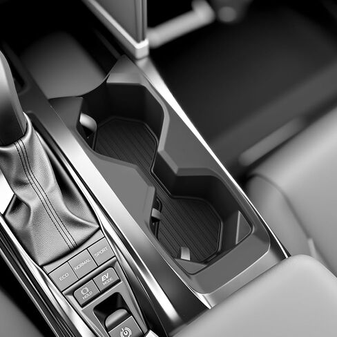 SKTU for 2018 2019 2020 2021 2022 2023 Hyundai Kona Center Console Organizer Insert ABS Black Materials 2023 Kona OS Tray Armrest Box Glove Secondary Storage Box with Coin and Glass Holder (White) in Saudi Arabia