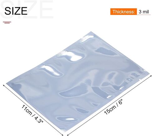 Anti Static Bags Shielding Bag 25pcs 4.3x6inch(11x15cm) Open Top with Labels for Hard Drive HDD SSD in Saudi Arabia