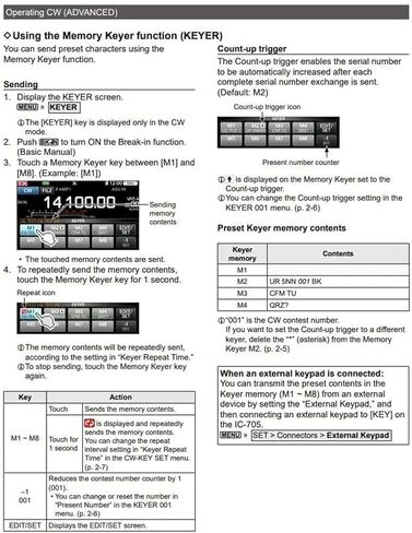 Transceiver Keypad for IC 705, Control Keypad with 3.5mm Cable for IC 705 IC 7600 IC 7610 IC 7300 IC 9700, External Keypad for IC 7610 Included in Saudi Arabia