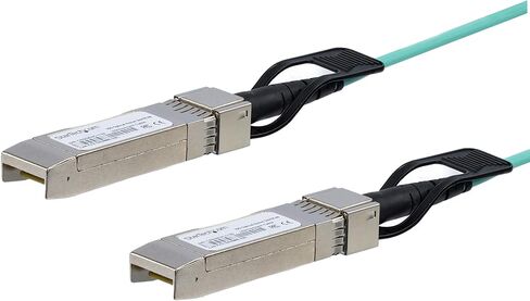 StarTech.com Cisco SFP-10G-AOC5M Compatible 5m/16.4ft 10G SFP+ to SFP+ Active Optical Fiber - 10Gbps SFP Plus/Mini GBIC/Transceiver Module Cable - Firepower ASR1000 (SFP10GAOC5M) in Saudi Arabia