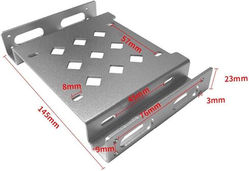 SSD/HDD Metal Mounting Bracket HDD HDD Rack Rack Hollow Design Design Performan in Saudi Arabia