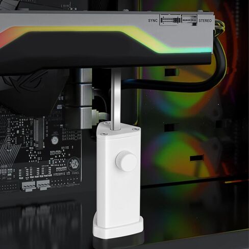 Triangles رسومات بطاقة حامل GPU Magnetic Piece Case Case Aluminium Construction in Saudi Arabia