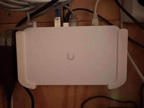 Wall Mount for Unifi Ubiquiti Cloud Gateway UCG Fiber in Saudi Arabia