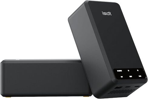 ISDT P200C2 200W Multi-Port Desktop Charger with 1xDC + 2xUSB-C Outputs, Silent Fan, Active Cooling, Compact Size, Overvoltage/Undervoltage/Overcurrent Protection in Saudi Arabia