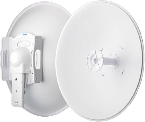 شبكات يوبيكويتي Airmax 2x2 PTP Bridge Dish Attenna - Range - SHF - 5.10 GHz إلى 5.90 GHz - 30 DBI RD -5G30 -LW in Saudi Arabia