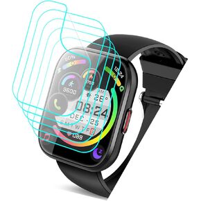 لمشاهدة Aycy Smart Watch P114 P114 حامي الشاشة 1.85 "[5 Pack] HD Clear Soft Pet Film [Anti-Fingerprint] in Kuwait