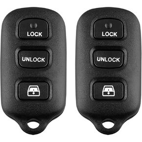 CAUORMOTE مفتاح السيارة عن بعد للدخول بدون مفتاح Fob لـ 1999-2009 Toyota 4Runner و2001-2008 سيكويا، HYQ12BBX، HY12BAN، HYQ1512Y، 89742-35050 (حزمة من 2) in Kuwait