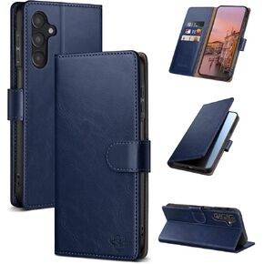 Wallet Case for Samsung Galaxy A16 5G Magnetic Flip Leather Folio Cover with RFID-Blocking Credit Card Holder, Women Men Protective Phone Case Compatible with Samsung A16,Light Brown in Kuwait