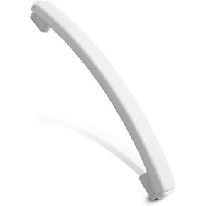 Microwave Door Handle Fit for General Electric GE JVM1540DM5WW JVM1540DM1CC Microwave Handle Replacement, Replace WB15X24436 WB15X24437, White in Kuwait