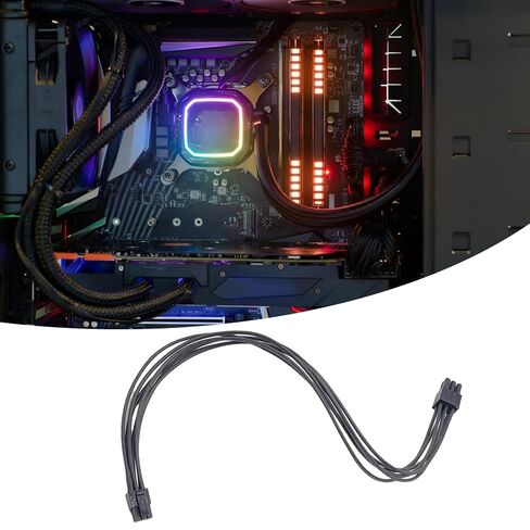 6Pin to PCIE 6Pin Graphics Card Power Cable 6 Pin Video Card Power Adapter Connector Replacement for Desktop in Kuwait