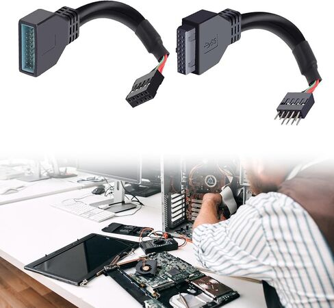 Reliability 9pin to 20pin Conversion Cable Featuring Double Shielding for Minimal Electromagnetic Interferences in Saudi Arabia