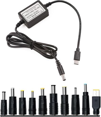 اكتب C إلى DC24V كبل مع موصلات قابلة للتبديل لتوافق مع سلك توافق الطاقة متعدد الجهاز 120 سم in Saudi Arabia