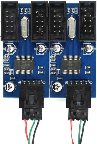 Motherboards USB Hubs Expansion 9Pin USB Splitter Connecting More with 9Pin Header Splitter for Internal Wiring in Saudi Arabia