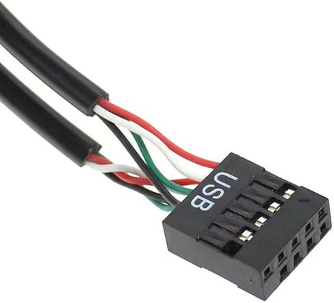 Motherboards USB Hubs Expansion 9Pin USB Splitter Connecting More with 9Pin Header Splitter for Internal Wiring in Saudi Arabia