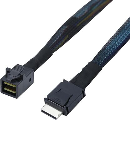 SFF-8611 4I ذكر إلى SFF-8611 4I ذكر نقل كبل نقل كبلات كبلات كبلات كابلات من الذكور لخوادم القرص الصلب in Saudi Arabia
