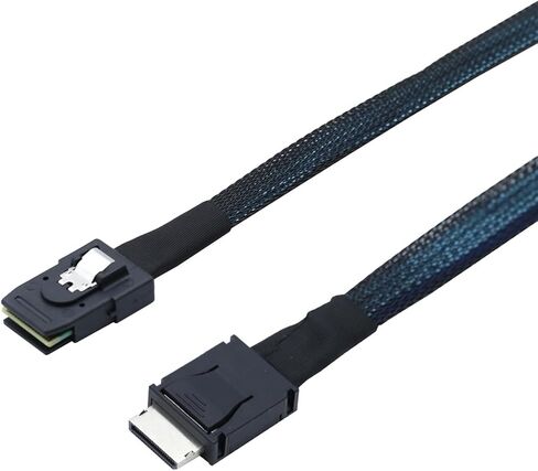 SFF-8611 4I ذكر إلى SFF-8611 4I ذكر نقل كبل نقل كبلات كبلات كبلات كابلات من الذكور لخوادم القرص الصلب in Saudi Arabia