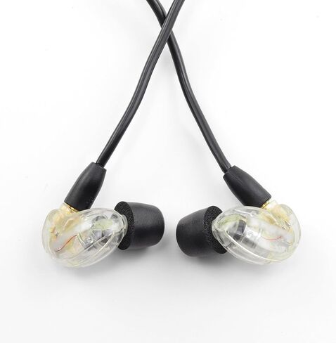 Replacement Memory Foam Ear Tips for Shure SE215 PRO SE215 SE112 SE315 SE425 SE535 SE846 Aonic4 Aonic5 Earphones, Ultimate Comfort, 3 Pairs (Black, SML) in Saudi Arabia