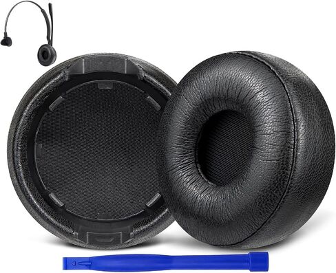 سماعات الأذن البديلة لـ Soulwit لـ Jabra Engage 55/65/75 (الإصدار الأحادي) (لا تتناسب مع إشراك 50 ، إشراك 55/65/75 إصدار ستيريو) ، وسائد منصات الأذن مع رغوة عالية الكثافة - Mono Black in Saudi Arabia