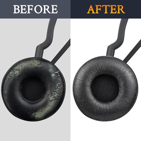 سماعات الأذن البديلة لـ Soulwit لـ Jabra Engage 55/65/75 (الإصدار الأحادي) (لا تتناسب مع إشراك 50 ، إشراك 55/65/75 إصدار ستيريو) ، وسائد منصات الأذن مع رغوة عالية الكثافة - Mono Black in Saudi Arabia