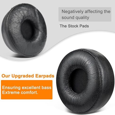 سماعات الأذن البديلة لـ Soulwit لـ Jabra Engage 55/65/75 (الإصدار الأحادي) (لا تتناسب مع إشراك 50 ، إشراك 55/65/75 إصدار ستيريو) ، وسائد منصات الأذن مع رغوة عالية الكثافة - Mono Black in Saudi Arabia