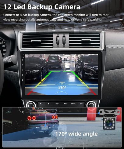 لـ Honda Accord 2003-2007 Android Car Radio Stereo 10.1 بوصة HD HD LOCSE SCREENT LINK GPS HEAD مع WIFI Bluetooth USB FM Audio in Kuwait