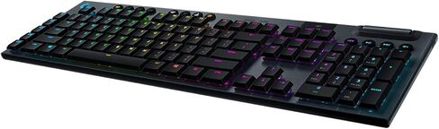 Logitech G915 لوحة مفاتيح الألعاب الميكانيكية اللاسلكية (اللمس) - الأسود (متجدد) in Kuwait
