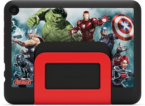 Amazon Kids Entertainment Bundle Including Marvel Avengers Fire HD 8 Kids Pro Tablet (32GB) + Echo Pop Kids in Saudi Arabia