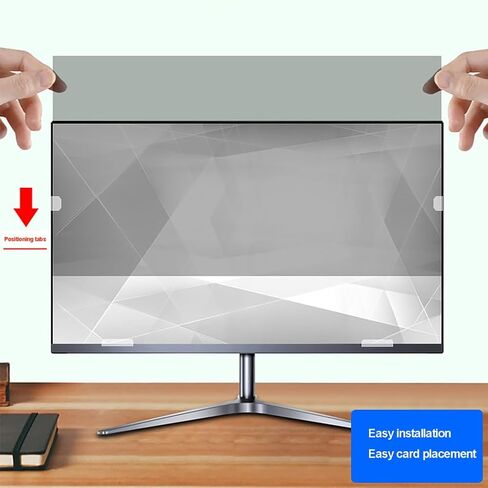 20-22 inch Computer Monitor Privacy Screen for 16:9 4:3 16:10 Aspect Ratio HDTVs Computer Monitor Removable Anti-Scratch Privacy Shield Screen,21.6in 16:10 in Saudi Arabia