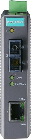 MOXA IMC-21A-M-SC الصناعي 10/100BASETX إلى 100BASEFX محول الوسائط ، MULTI MODE ، موصل SC ، -10 إلى 60 درجة مئوية in Saudi Arabia