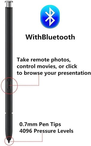 S22 Ultra S Pen (WithBluetooth),S22 Ultra Stylus Pen Replacement Compatible with Samsung Galaxy S22 Ultra All Versions (Black) in Saudi Arabia