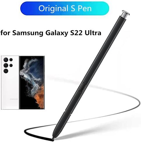 S22 Ultra S Pen (WithBluetooth),S22 Ultra Stylus Pen Replacement Compatible with Samsung Galaxy S22 Ultra All Versions (Black) in Saudi Arabia