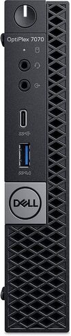 Dell Optiplex 7070 Micro Form Factor Desktop ، Intel Six-Core I5 ​​9500T 2.2GHz ، 32GB DDR4 ، 1TB NVME M.2 SSD ، USB Type C ، Windows 11 Pro (READED) in Saudi Arabia