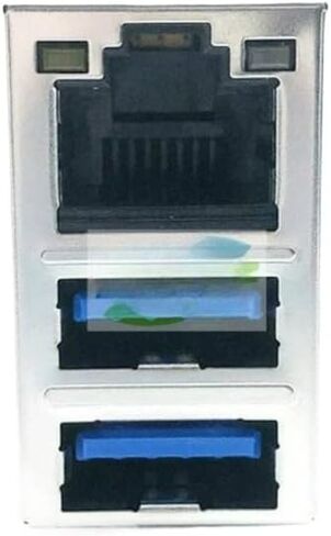 JFM38U1M-3BVM-4H Gigabit RJ45 Ethernet Port+Double Layer USB 3.0 Female Base Anti Double Lightning Strike (More discounts for large quantities~ Please consult customer service.) in Saudi Arabia