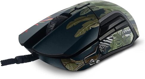 MightySkins Skin Compatible with SteelSeries Rival 5 Gaming Mouse - Tropical Kingdom | Protective, Durable, and Unique Vinyl Decal wrap Cover | Easy to Apply and Change Styles | Made in The USA in Saudi Arabia