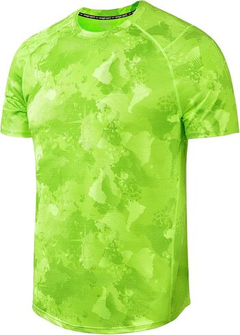 Zengjo Mens Workout Shirt Short Sleeve Quick Dry Lightweight Athletic Running Gym Performance T-Shirts Moisture Wicking in Kuwait