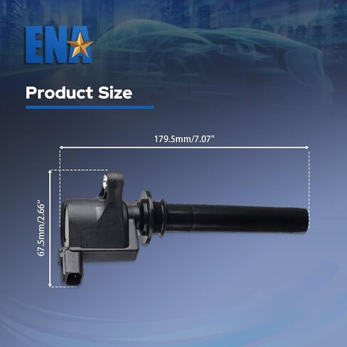 مجموعة ملف الإشعال ENA مكونة من 6 قطع متوافقة مع Ford Mazda Mercury Escape Five Hundred Freestyle Taurus 3.0L V6 لاستبدال DG500 DG513 FD502 in Saudi Arabia