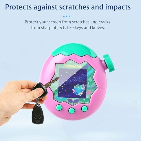 [6pack] Screen Protector for Tamagotchi Paradise, TPU Material,Scratch-Resistant,Ultra-Thin,Soft Screen Protector for Tamagotchi Paradise(Non-Tempered Glass) in Saudi Arabia