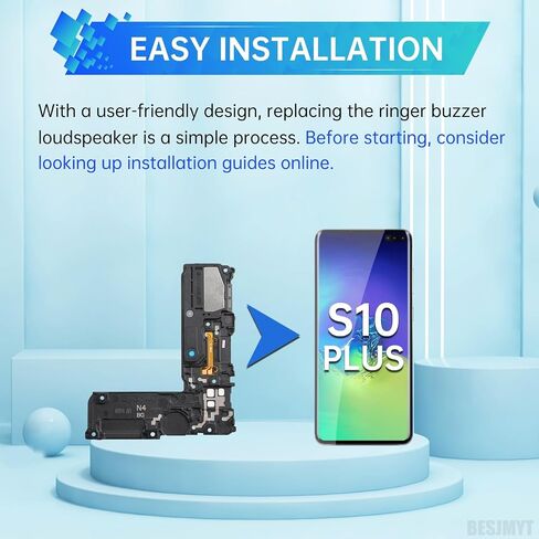 بالنسبة إلى Samsung Galaxy S10 بالإضافة إلى استبدال مكبر الصوت بصوت عالٍ مع وحدة مكبرات الصوت Ringer Ringer Ringer استبدال إصلاح صوتي واضح لـ Samsung S10 Plus SM-G975U SM-G975U1 in Saudi Arabia