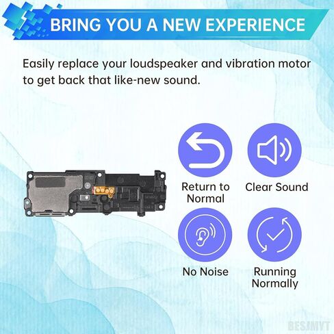 بالنسبة إلى Samsung Galaxy S23 Ultra Loud Speaker ، استبدال محرك الاهتزاز مع قوسين صوتي صوتي نغمة صوتية استبدال Ringer مكبرات الصوت مجموعة التجميع ل Samsungs23 Ultra SM-S918U in Saudi Arabia