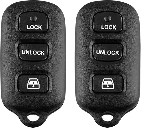 CAUORMOTE Keyless Entry Remote Replacement Car Key Fob for 1999-2009 Toyota 4Runner and 2001-2008 Sequoia, HYQ12BBX, HY12BAN, HYQ1512Y, 89742-35050(Pack of 2) in Saudi Arabia