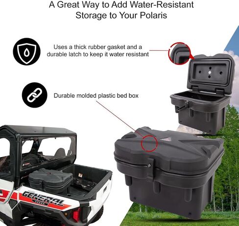TUSK Bed Box 24L for Polaris General XP 1000 Ultimate 2023-2024 in Saudi Arabia