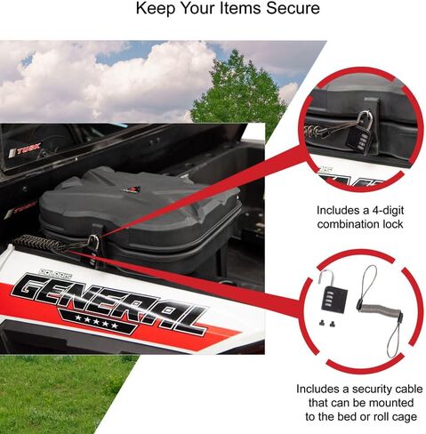 TUSK Bed Box 24L for Polaris General XP 1000 Ultimate 2023-2024 in Saudi Arabia
