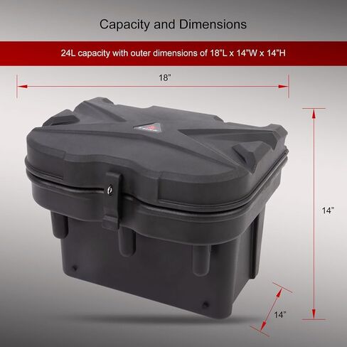 TUSK Bed Box 24L for Polaris General XP 1000 Ultimate 2023-2024 in Saudi Arabia