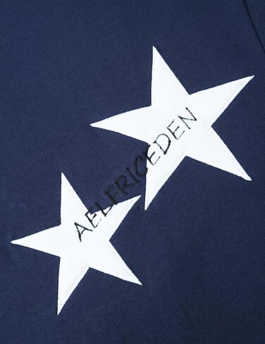 Aelfric Eden Women's Graphic Tees Unisex Oversized Tshirts Embroidery Star Casual Streetwear Summer Tops in Saudi Arabia